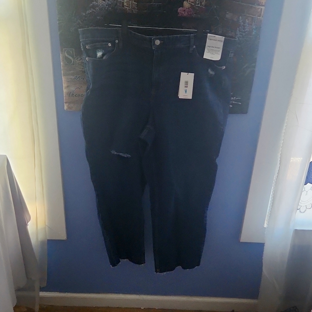 Calvin Klein Distressed Blue Jeans